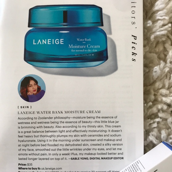 Laneige moisture cream - Picture 5 of 7